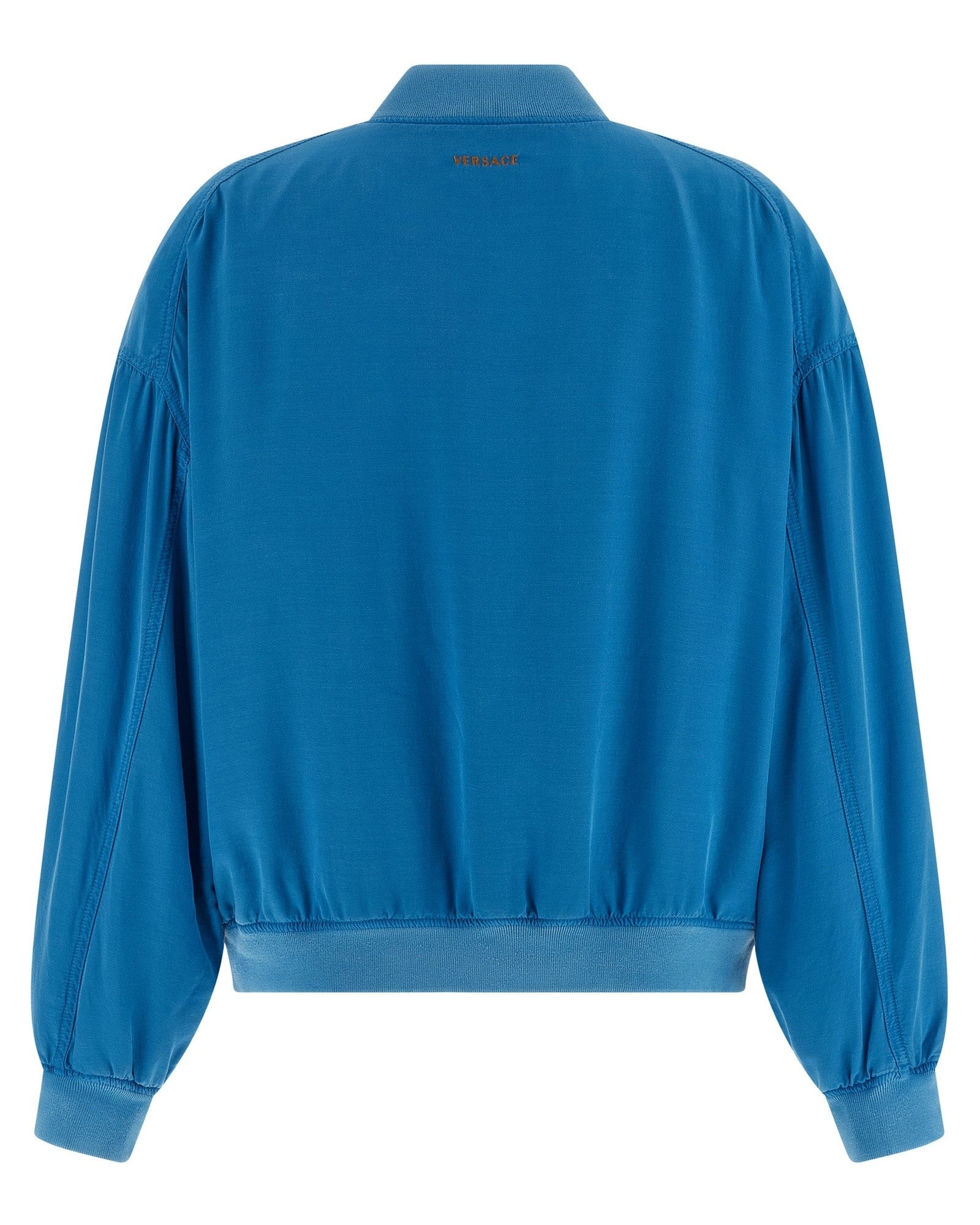 Versace Silk Poplin Bomber Jackets Glam Steals