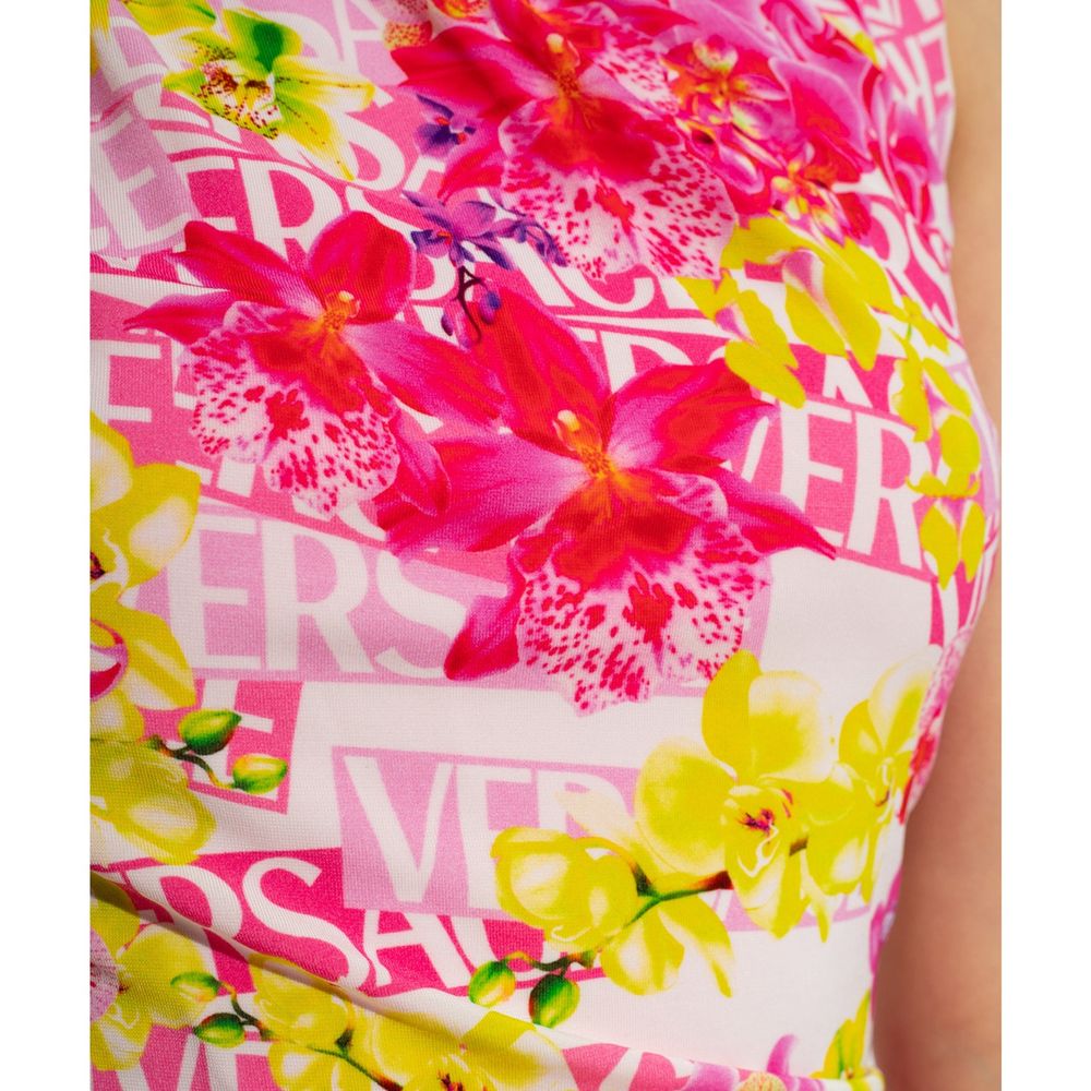 Versace Sleeveless Printed Top Glam Steals