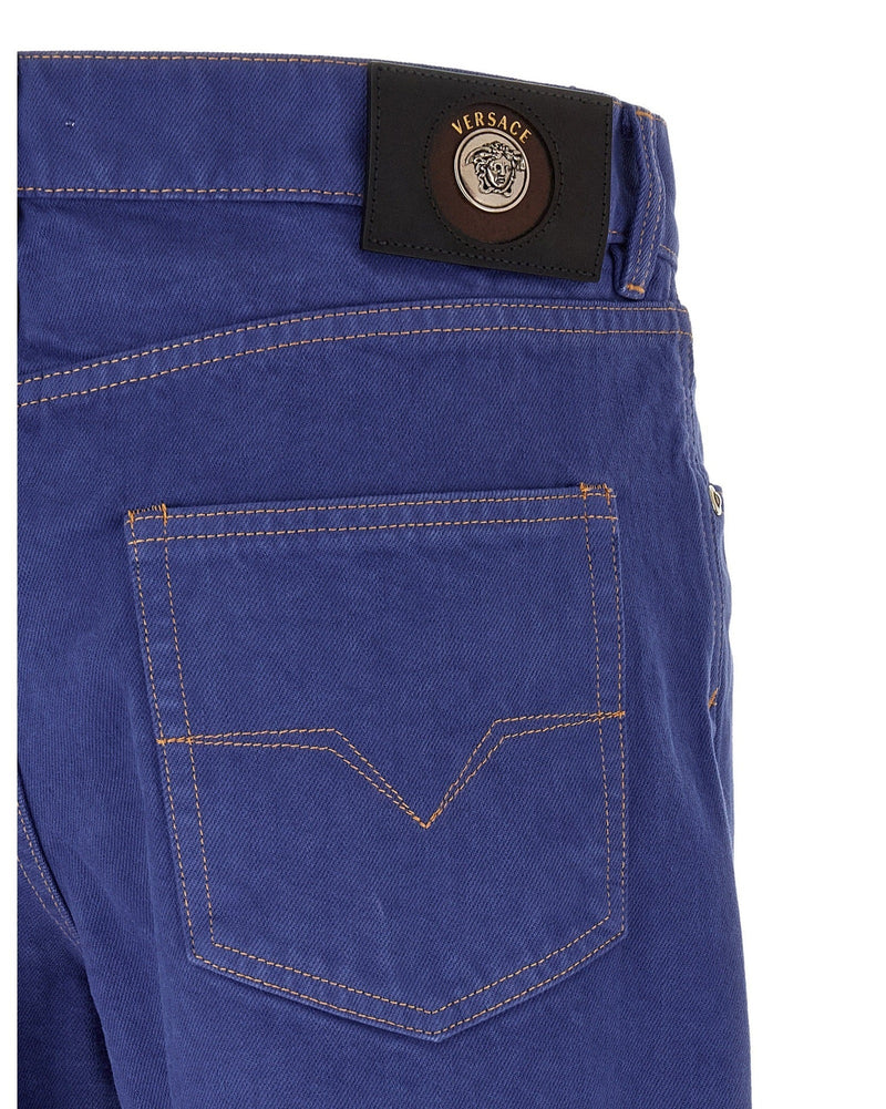 Versace Straight Leg Jeans Glam Steals