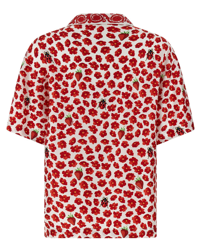 Versace Strawberry Garden Shirt Glam Steals