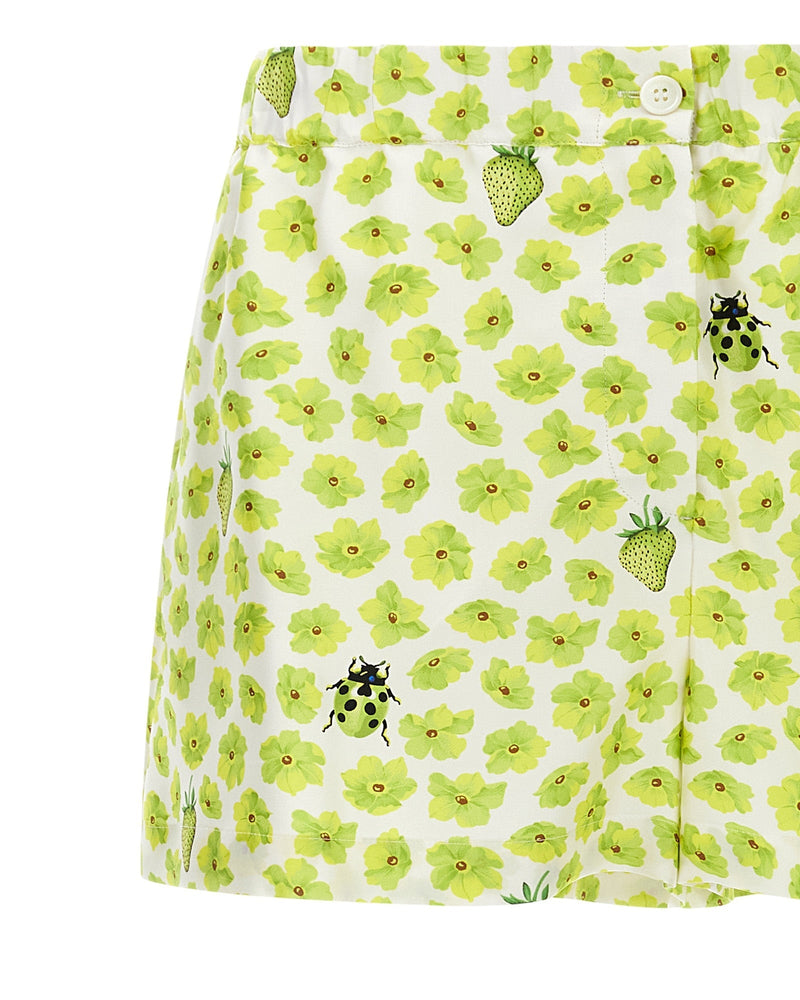 Versace Strawberry Garden Shorts Glam Steals