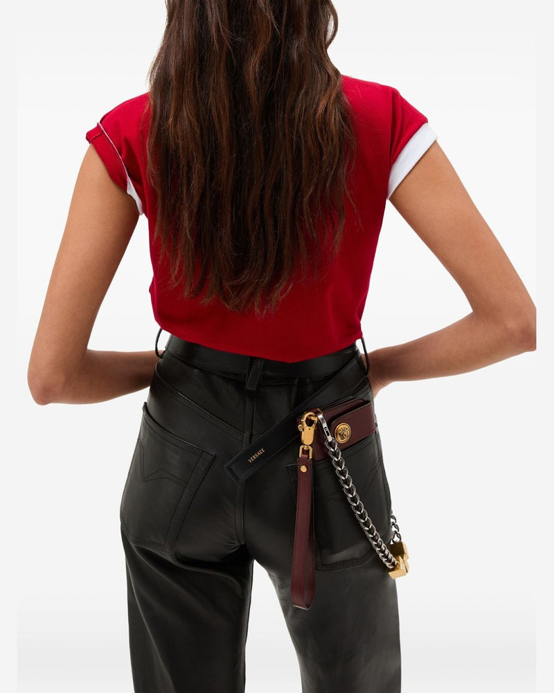 Versace T-shirts and Polos Red Glam Steals