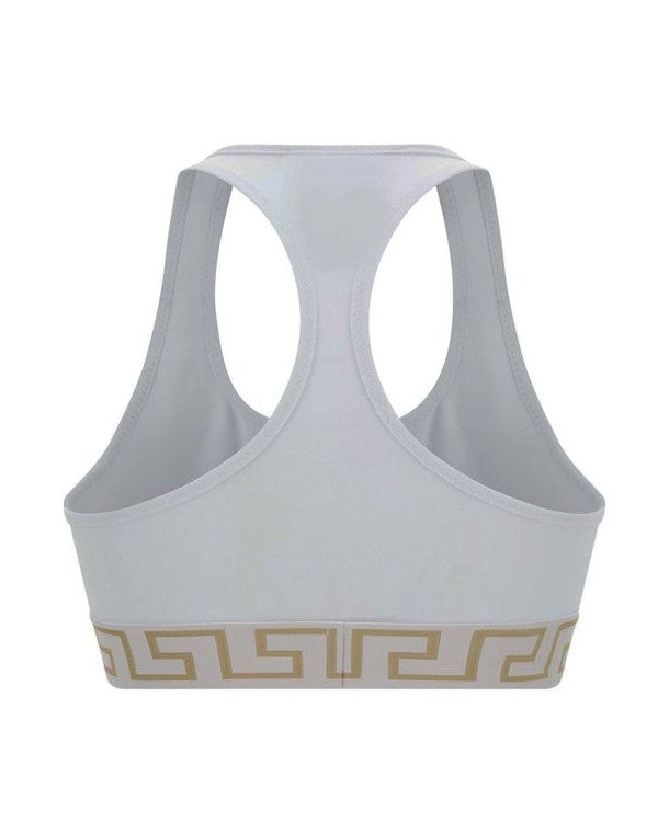 Versace White Cotton Bra Bras