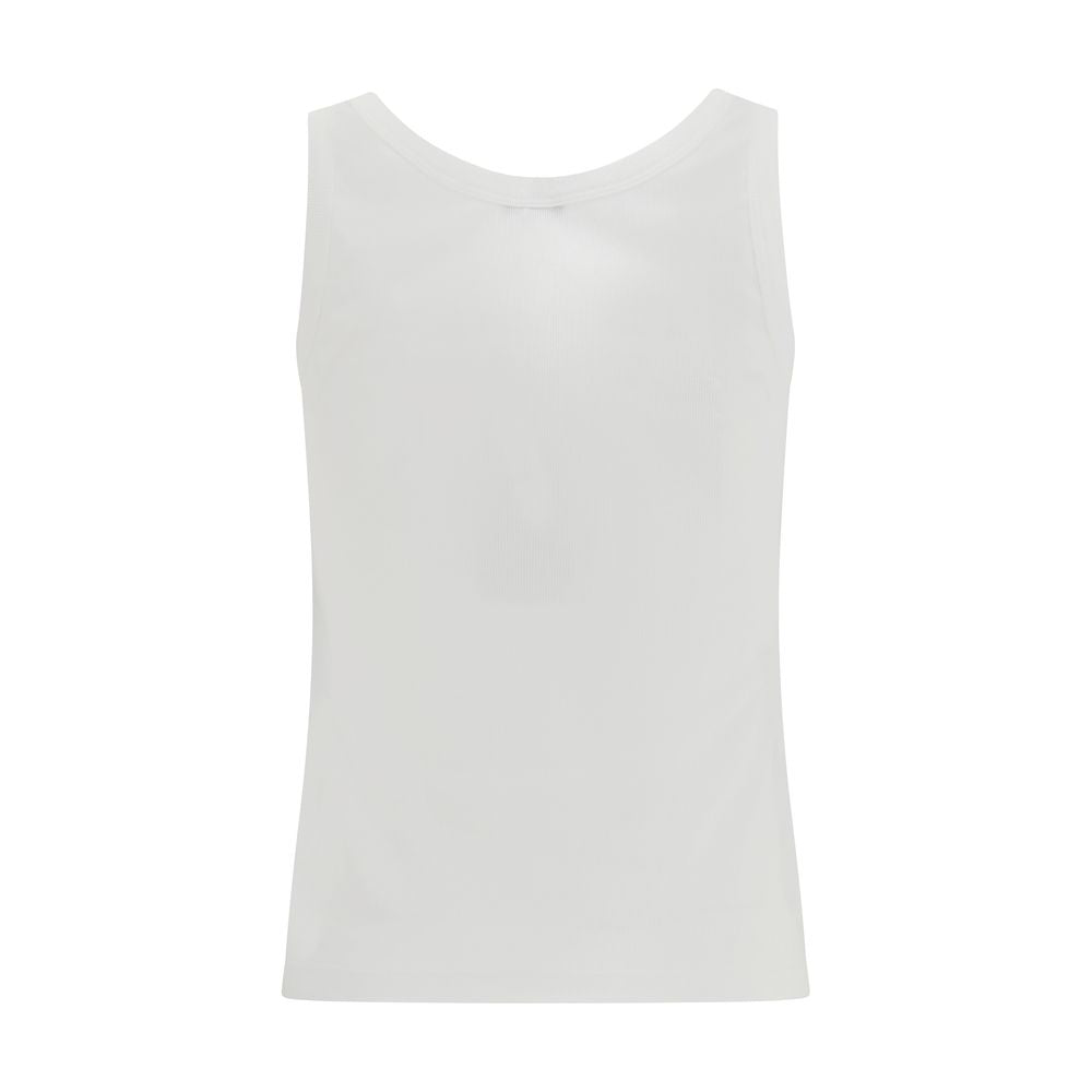 Versace White Cotton Top Glam Steals