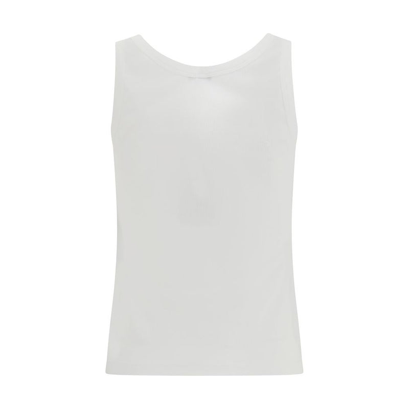 Versace White Cotton Top Glam Steals
