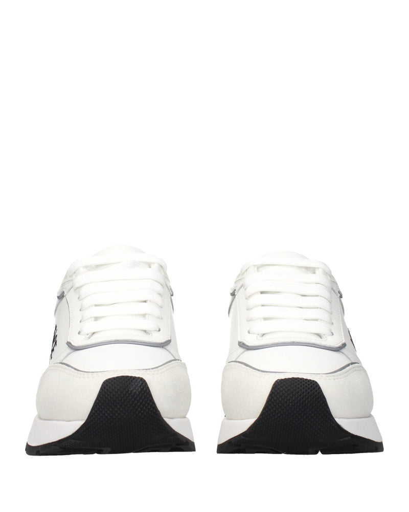 Versace White Leather Low Top Sneakers Glam Steals