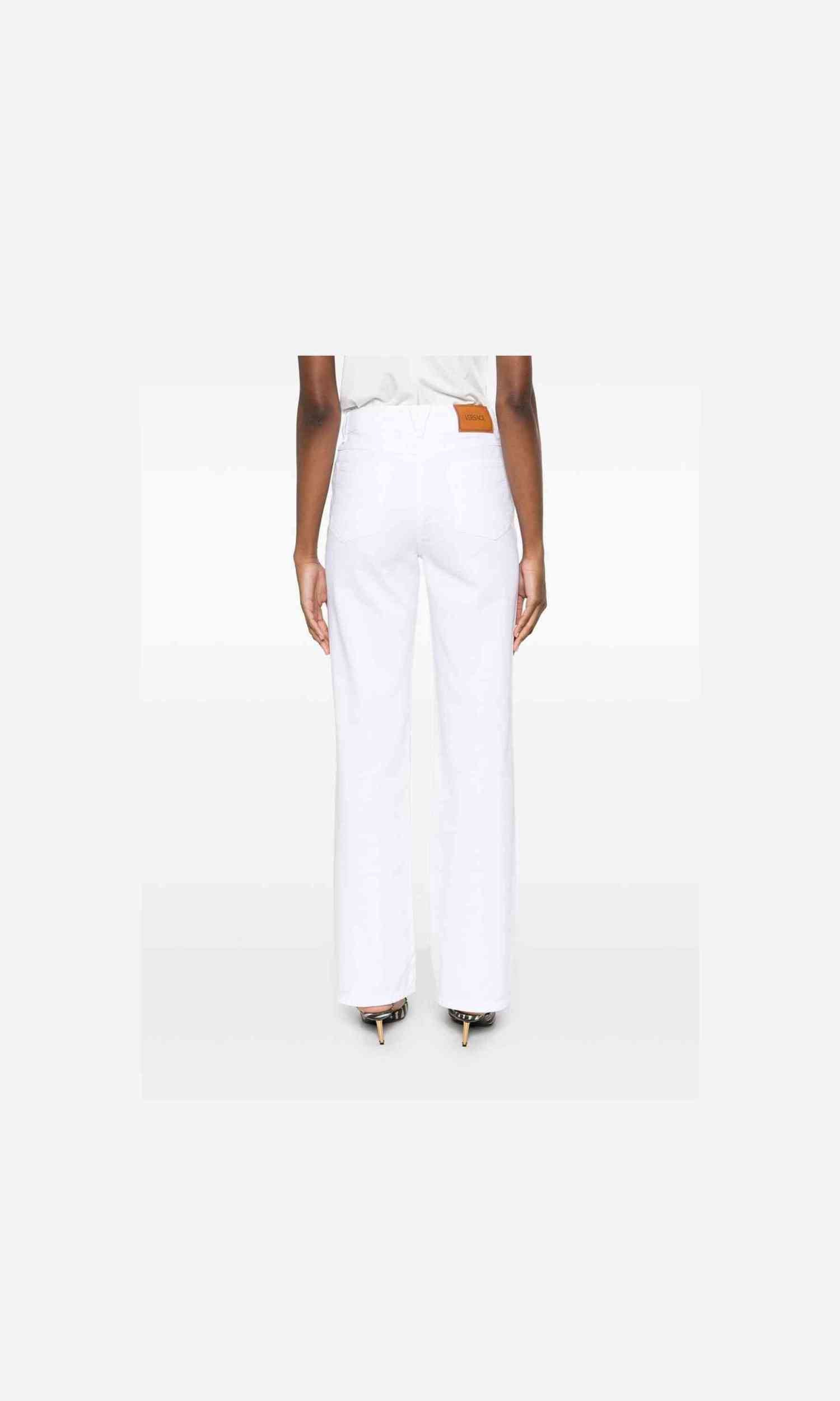 Versace White Medusa Jeans 95 Glam Steals