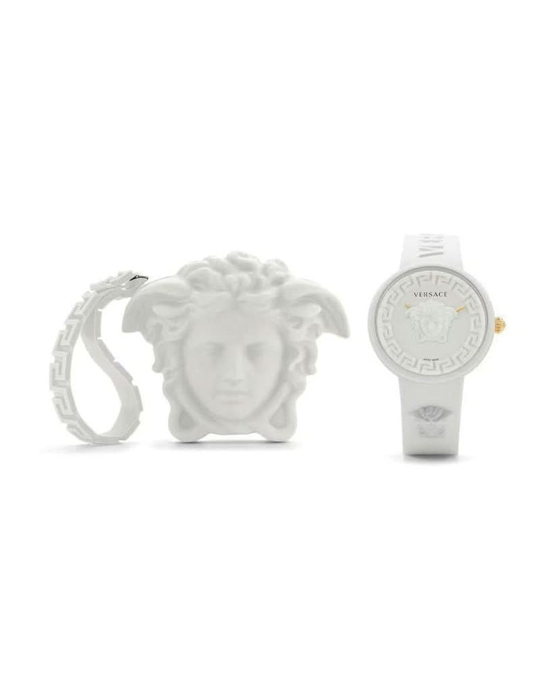 Versace White Synthetic Sport Watch 