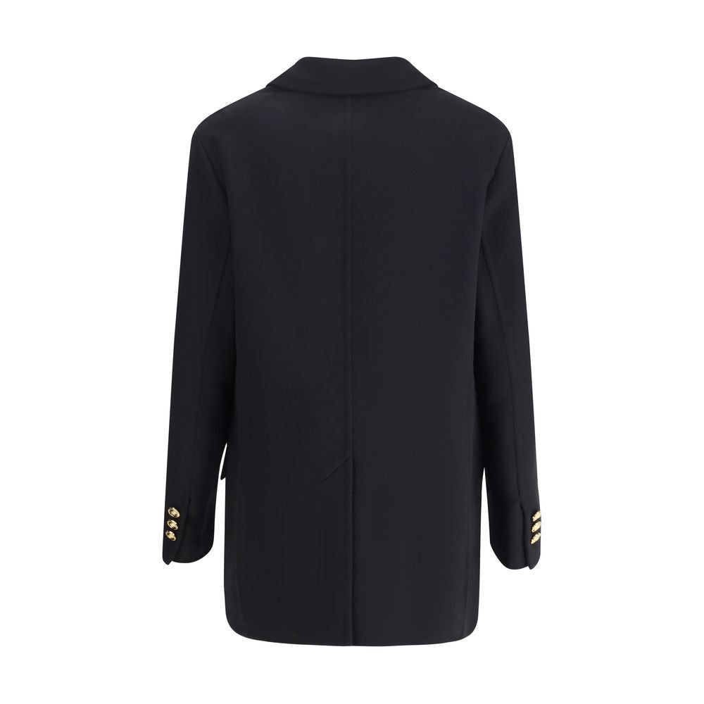 Versace Wool and Cachemire Double Breasted Coat Glam Steals