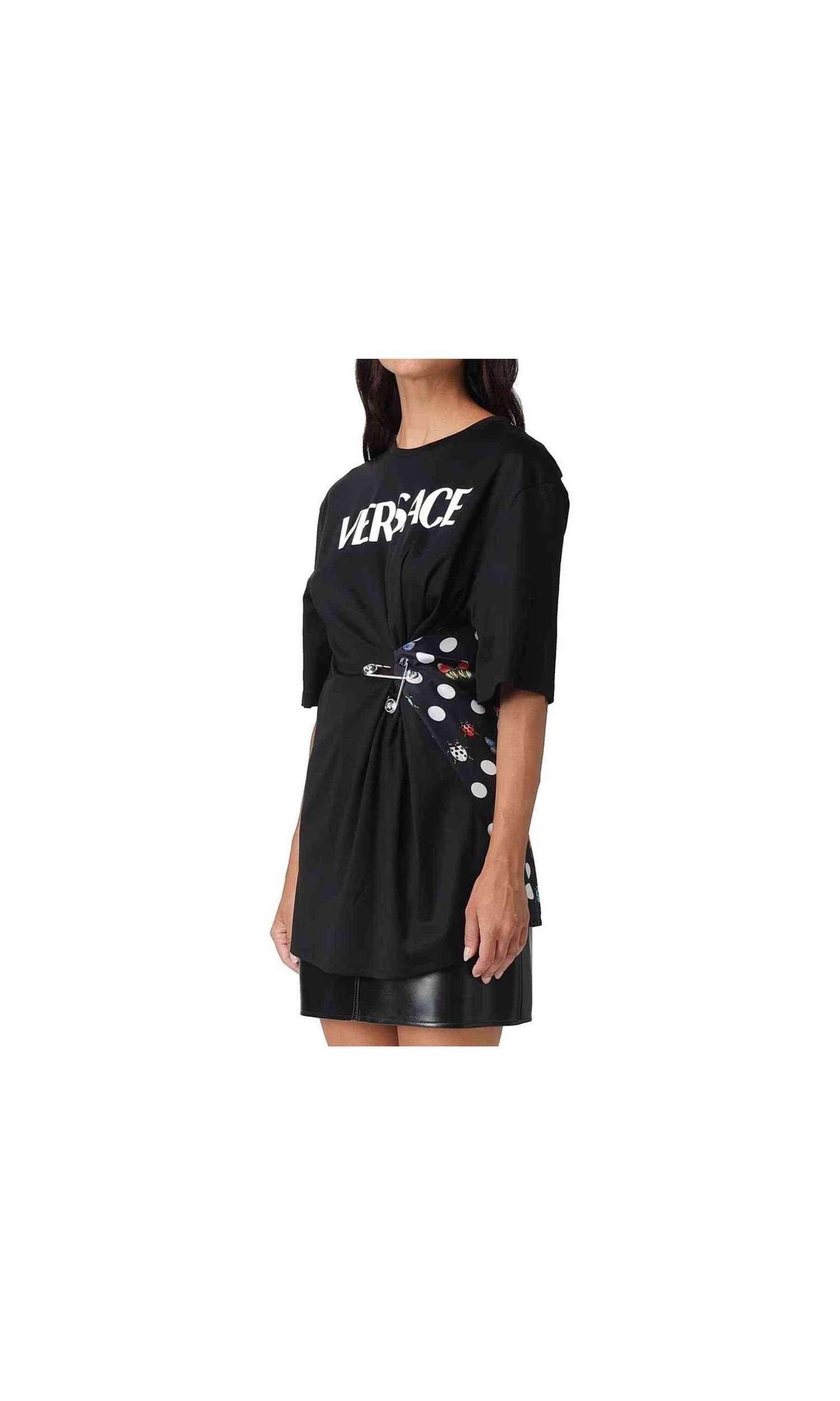 Versace X Dua Lipa Butterfly Print T-Shirt Glam Steals