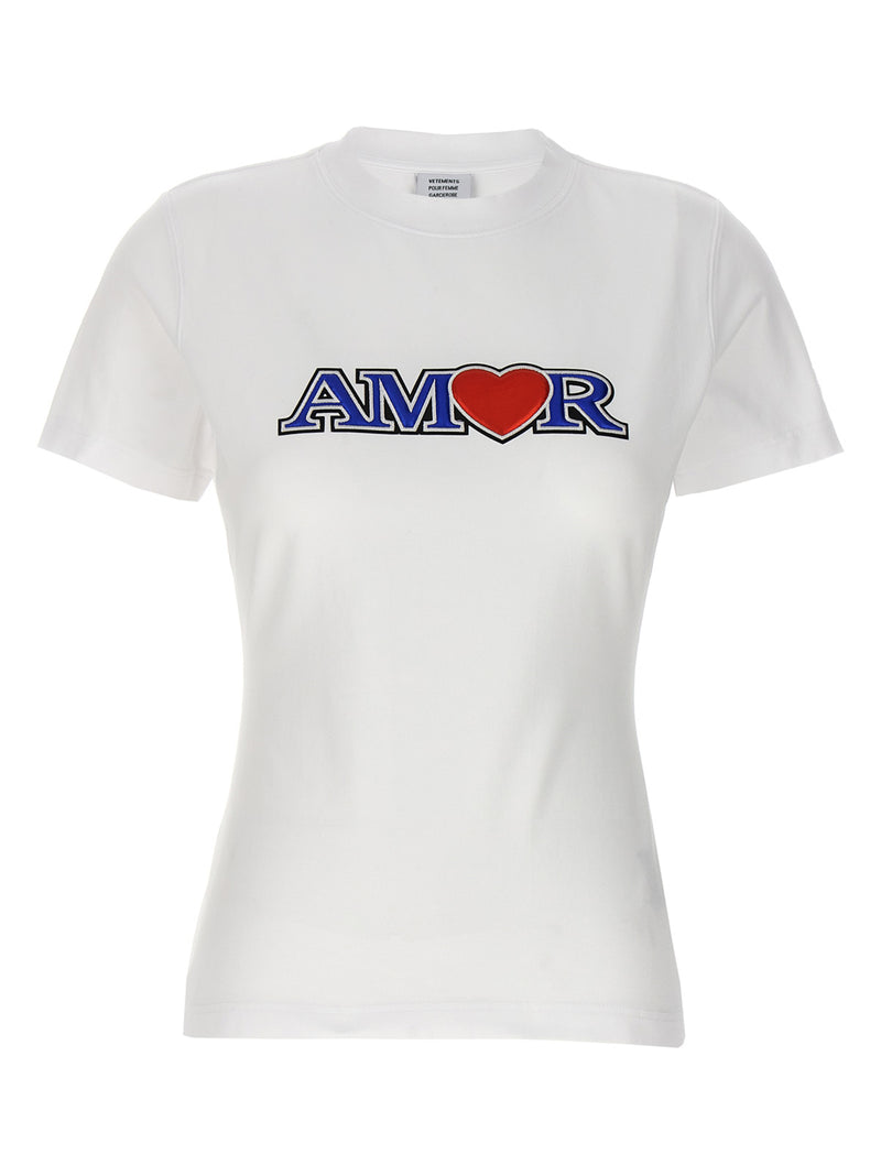 Vetements Amor T-shirt Glam Steals