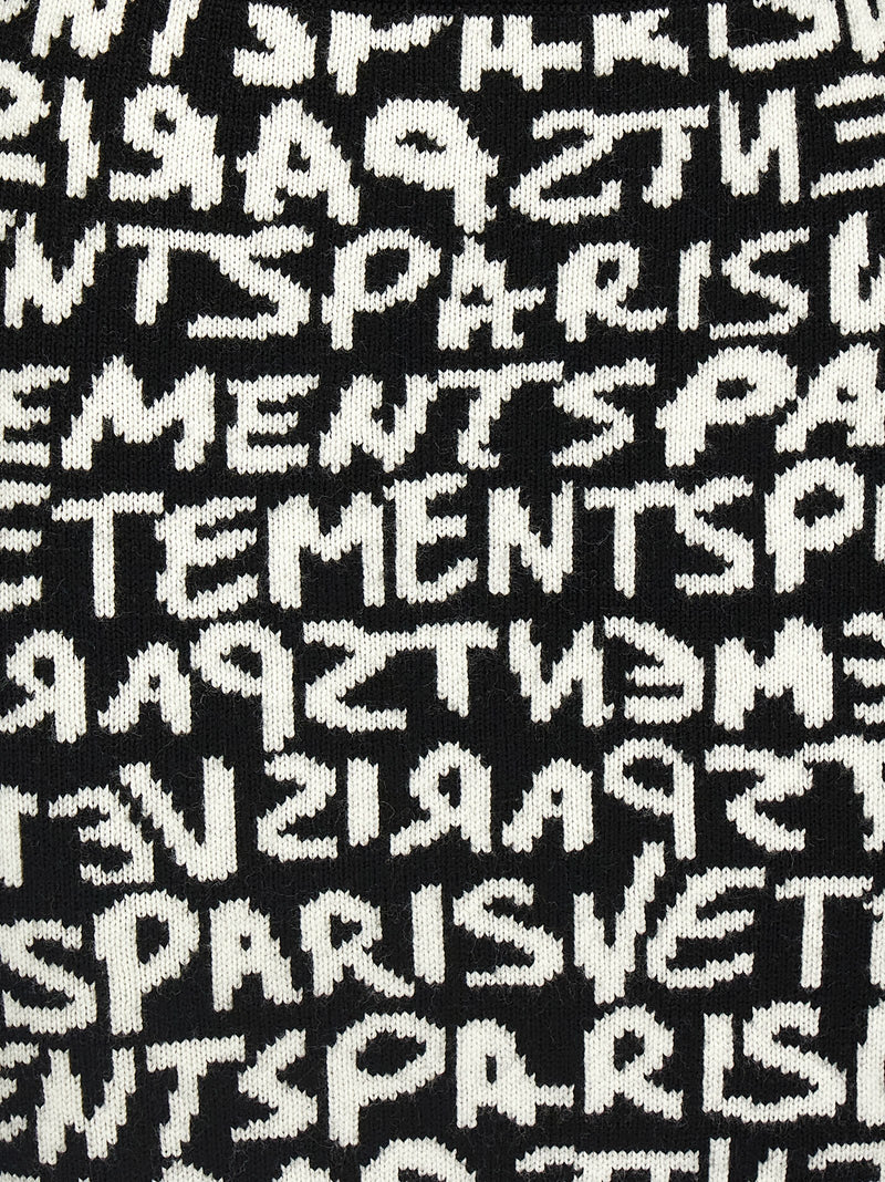 Vetements Paris Monogram Mini Skirt Glam Steals