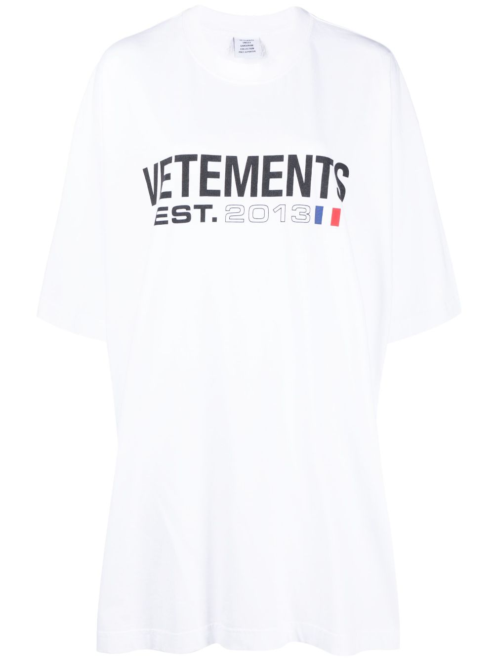 Vetements White T-shirt Glam Steals