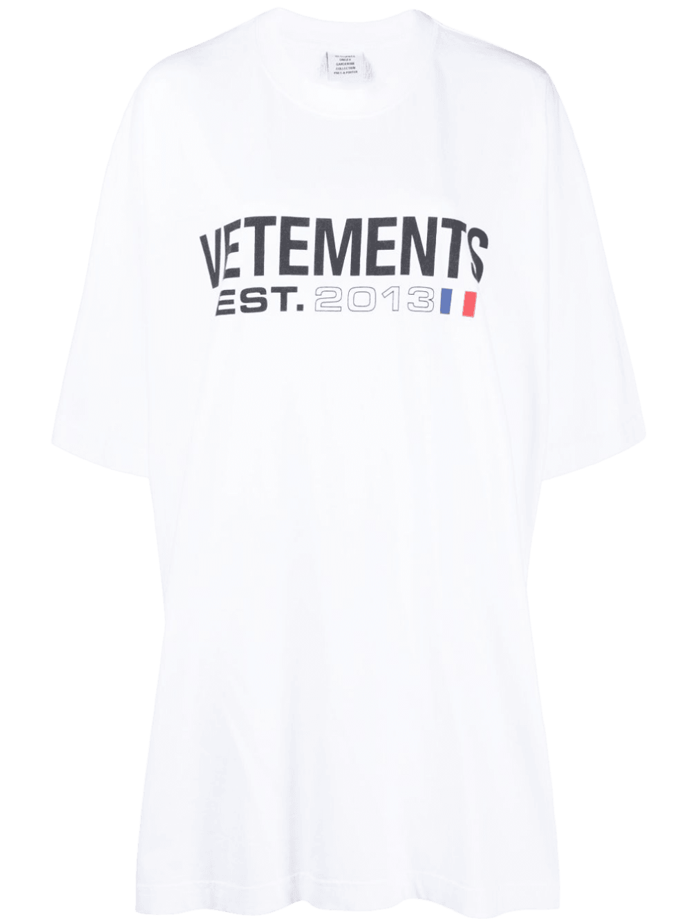 Vetements White T-shirt Glam Steals