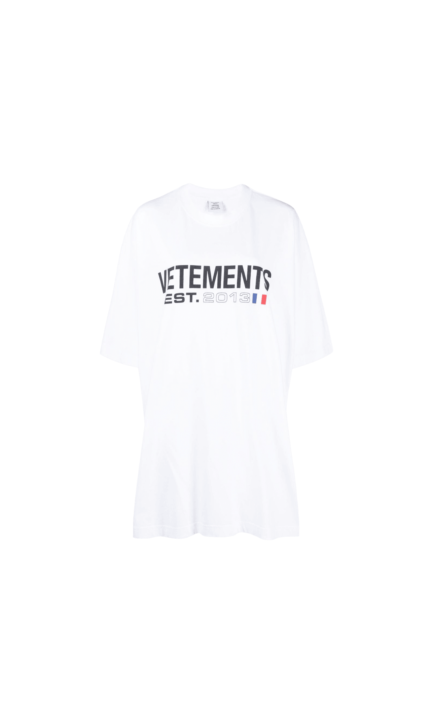 Vetements White T-shirt Glam Steals