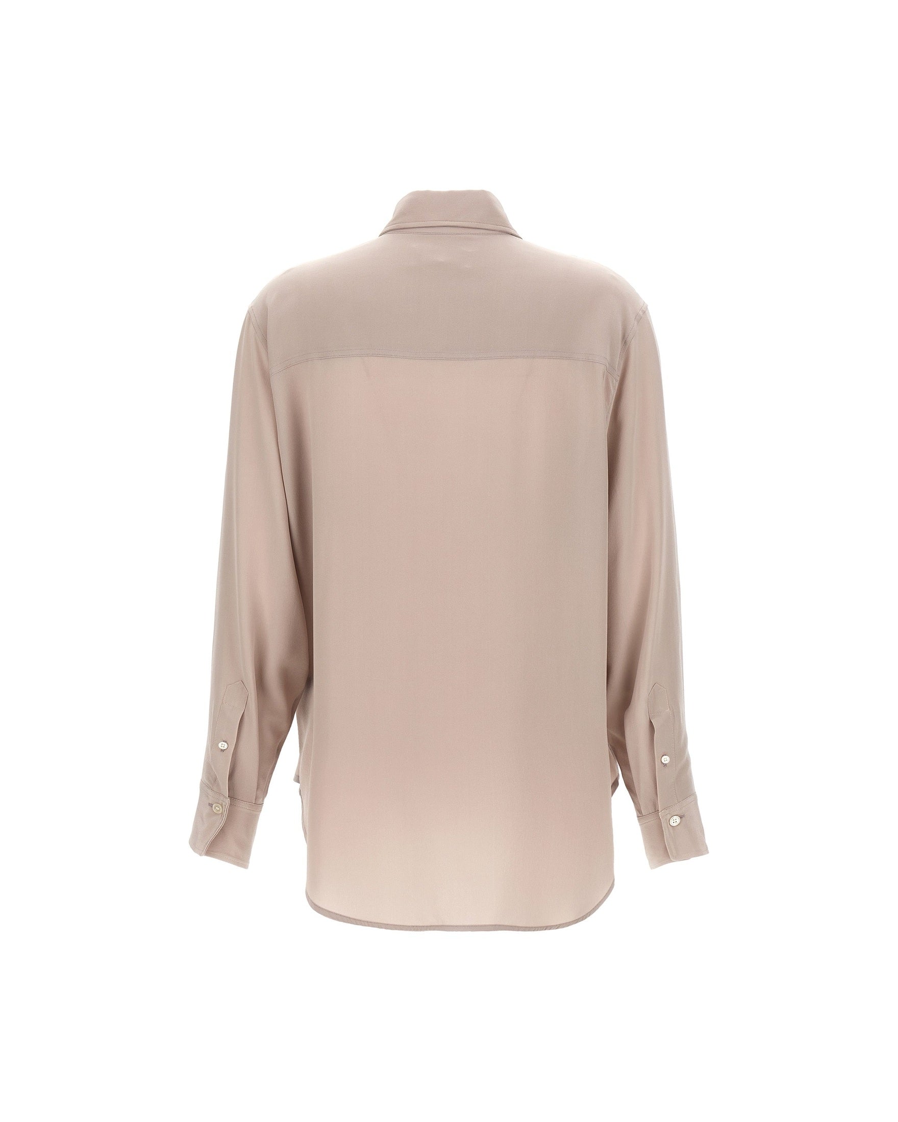 Victoria Beckham Asymmetric Ruffle Blouse Shirts