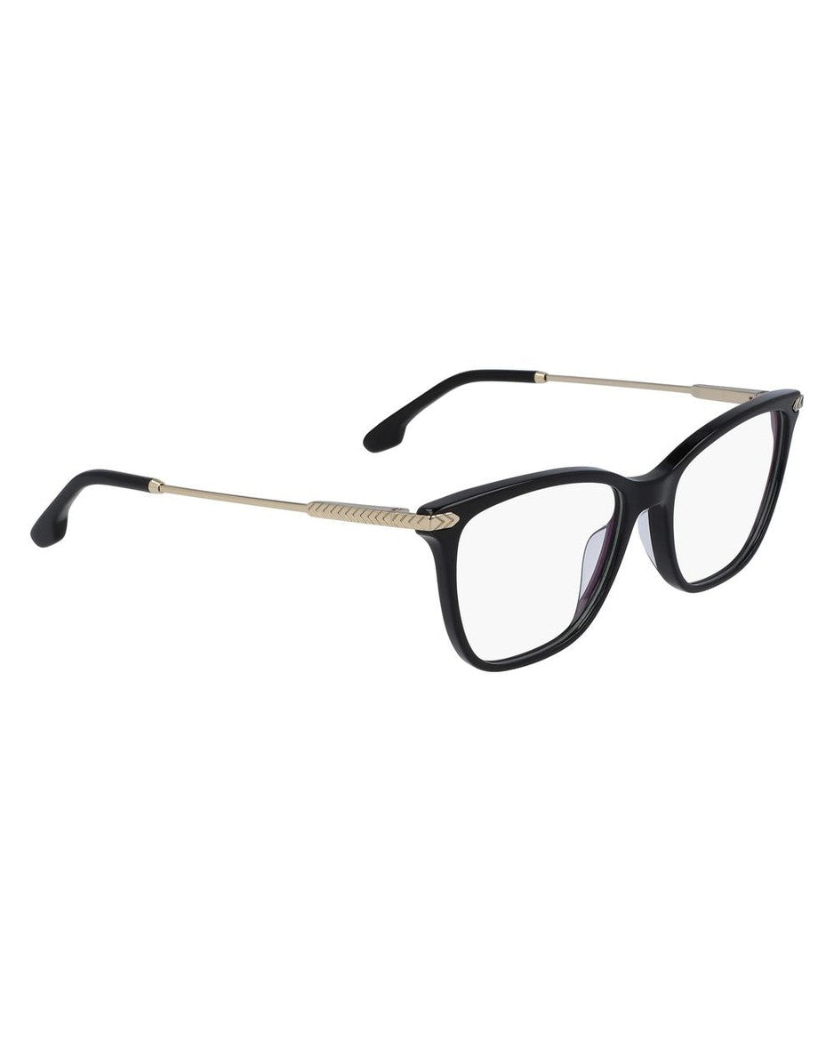 Victoria Beckham Black Acetate Frame Eyeglasses