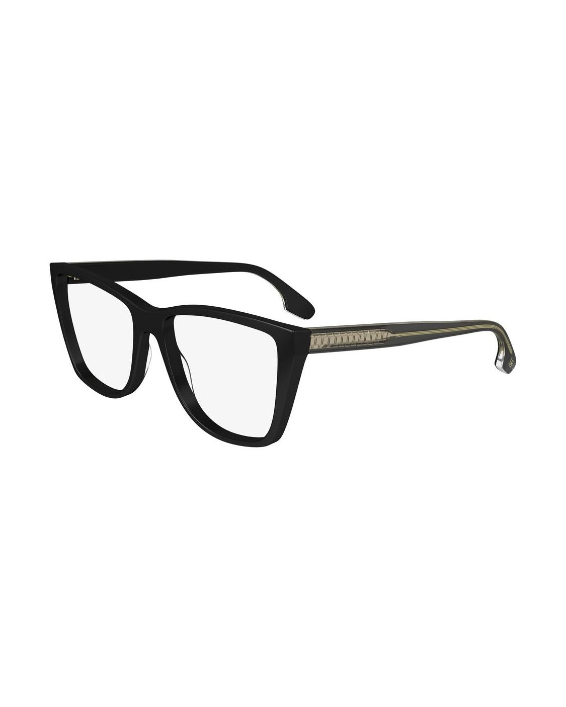 Victoria Beckham Black Acetate Frame Eyeglasses