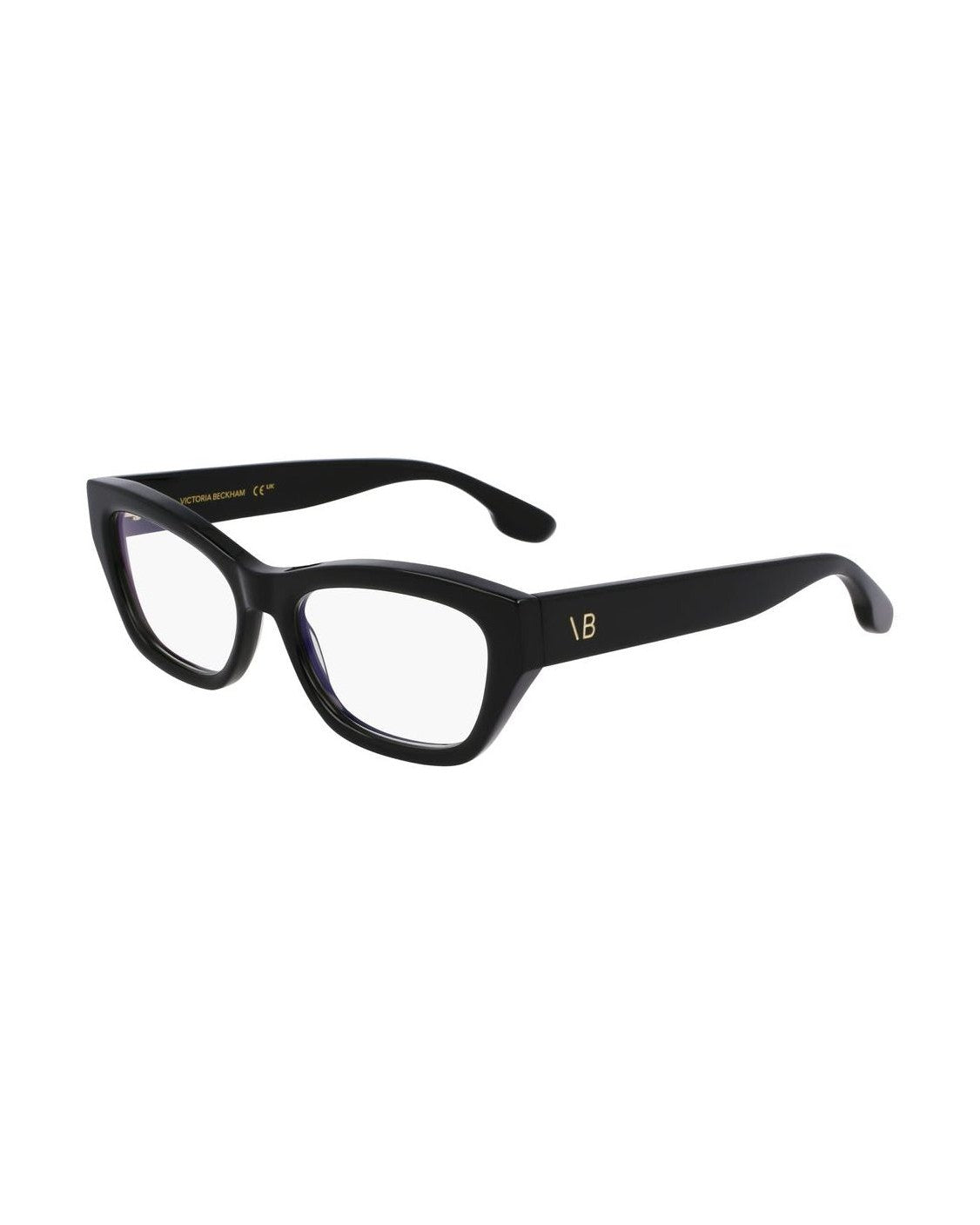 Victoria Beckham Black Acetate Optical Frame Eyeglasses