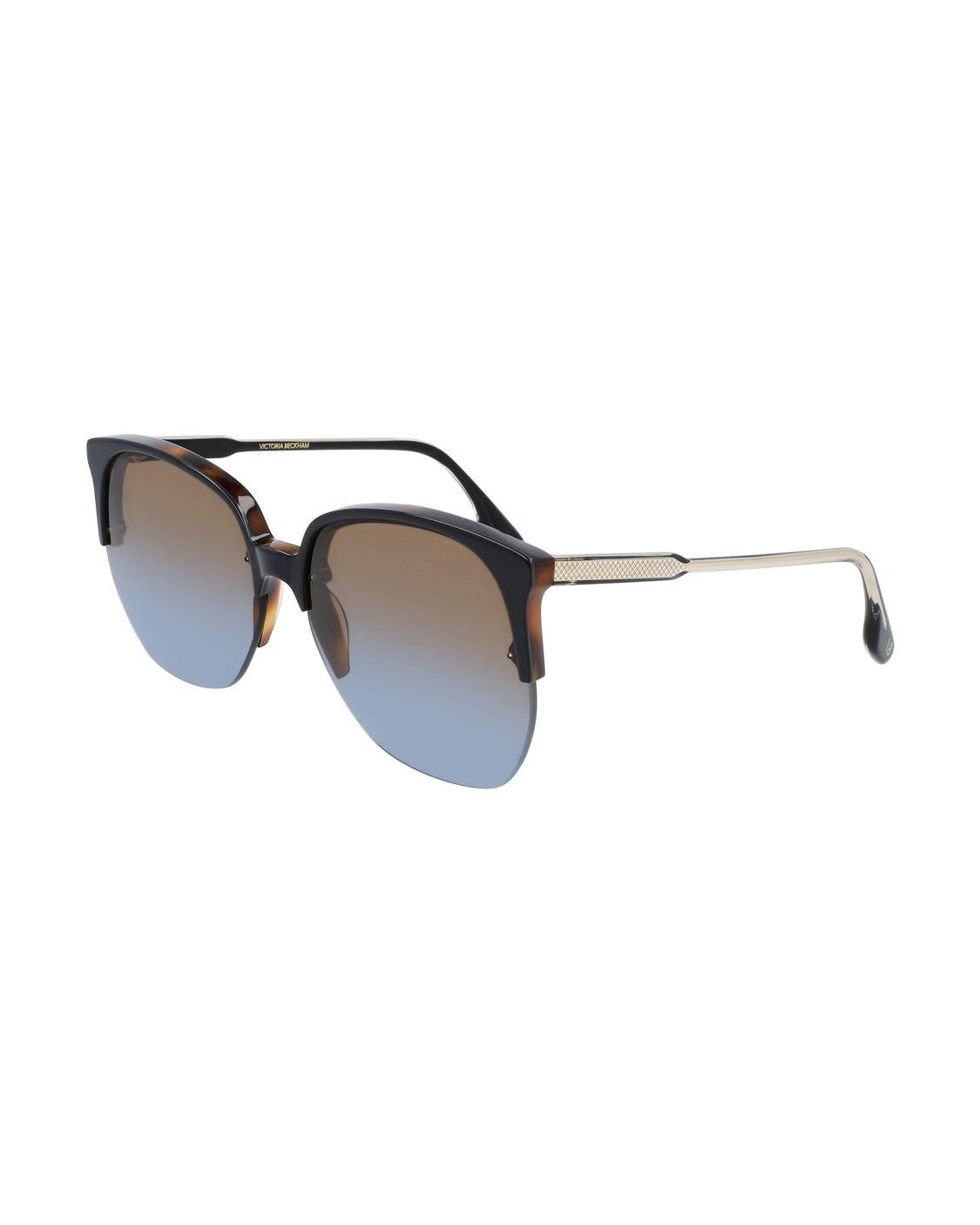 Victoria Beckham Black Acetate Sunglasses Sunglasses