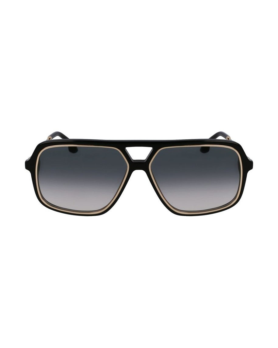 Victoria Beckham Black Acetate Sunglasses Glam Steals
