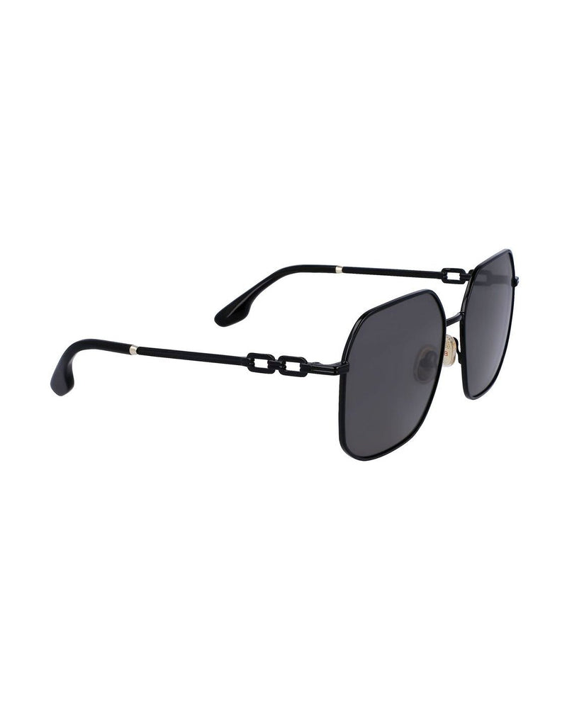 Victoria Beckham Black Metal Sunglasses Glam Steals