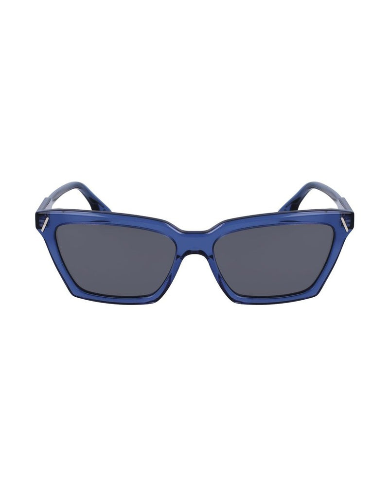 Victoria Beckham Blue Acetate Sunglasses Glam Steals