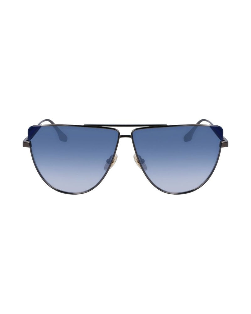 Victoria Beckham Blue Metal Sunglasses Sunglasses