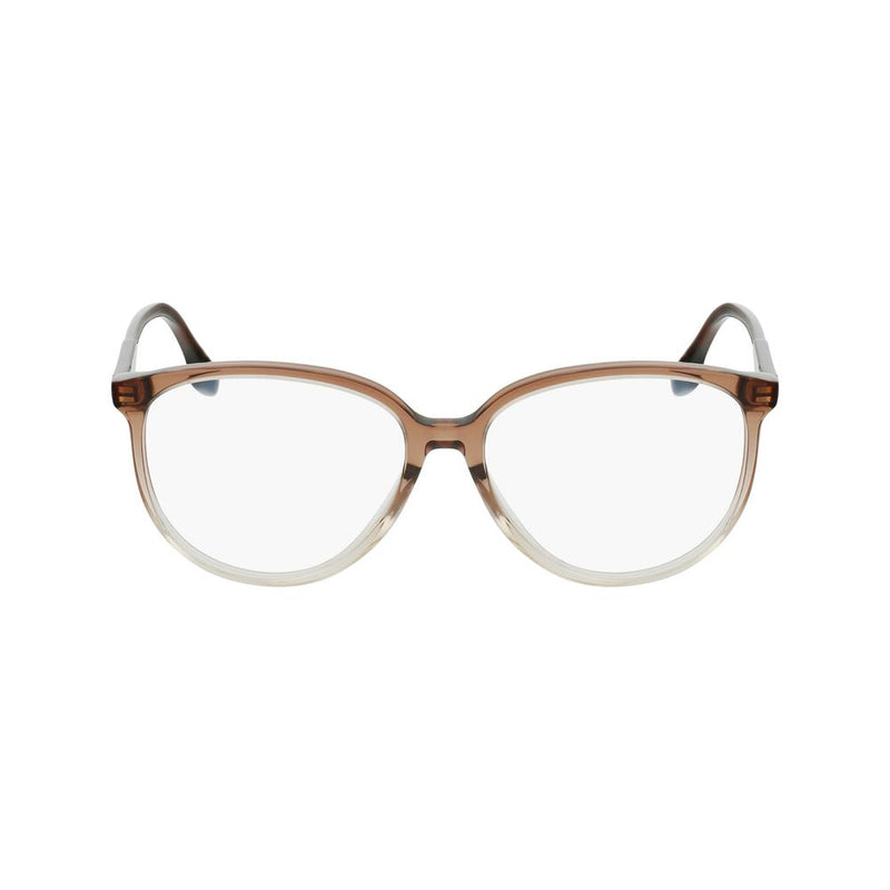 Victoria Beckham Brown Acetate Frame Eyeglasses