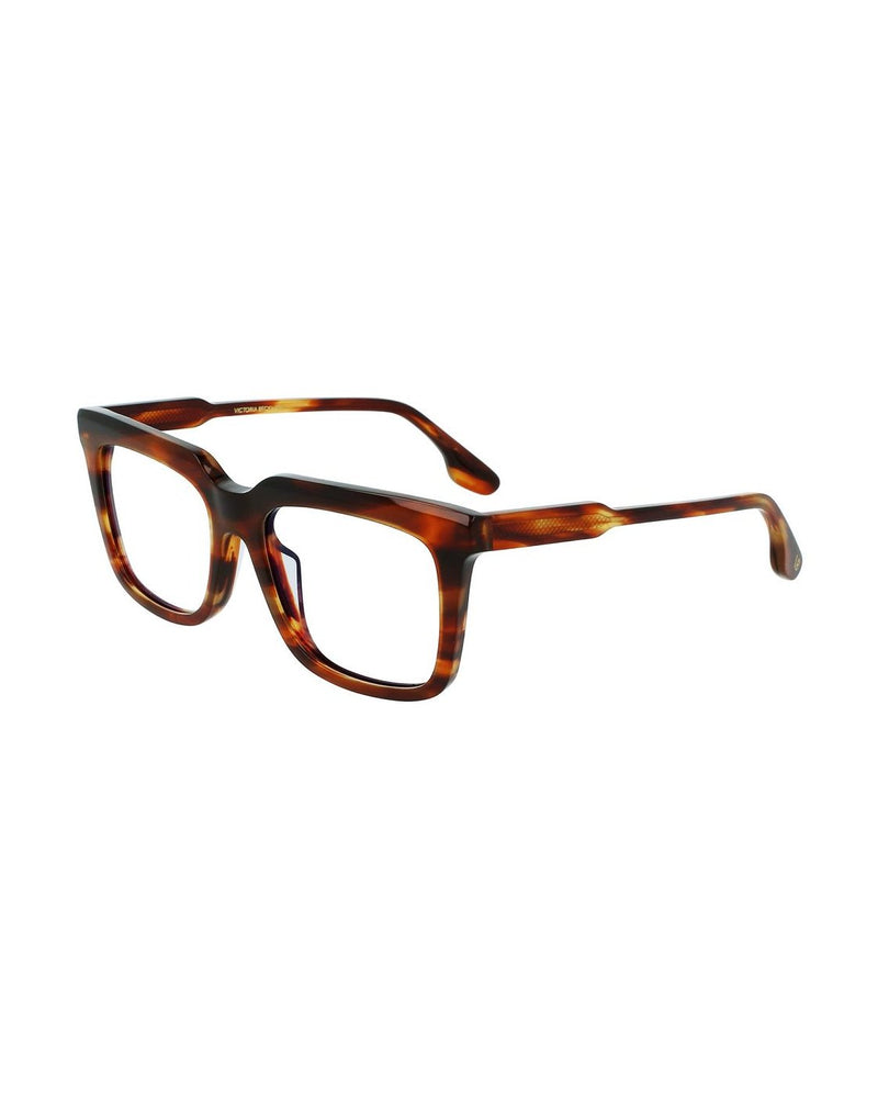 Victoria Beckham Brown Acetate Frame Eyeglasses