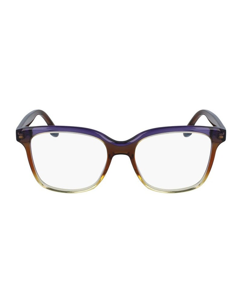 Victoria Beckham Brown Acetate Frame Eyeglasses