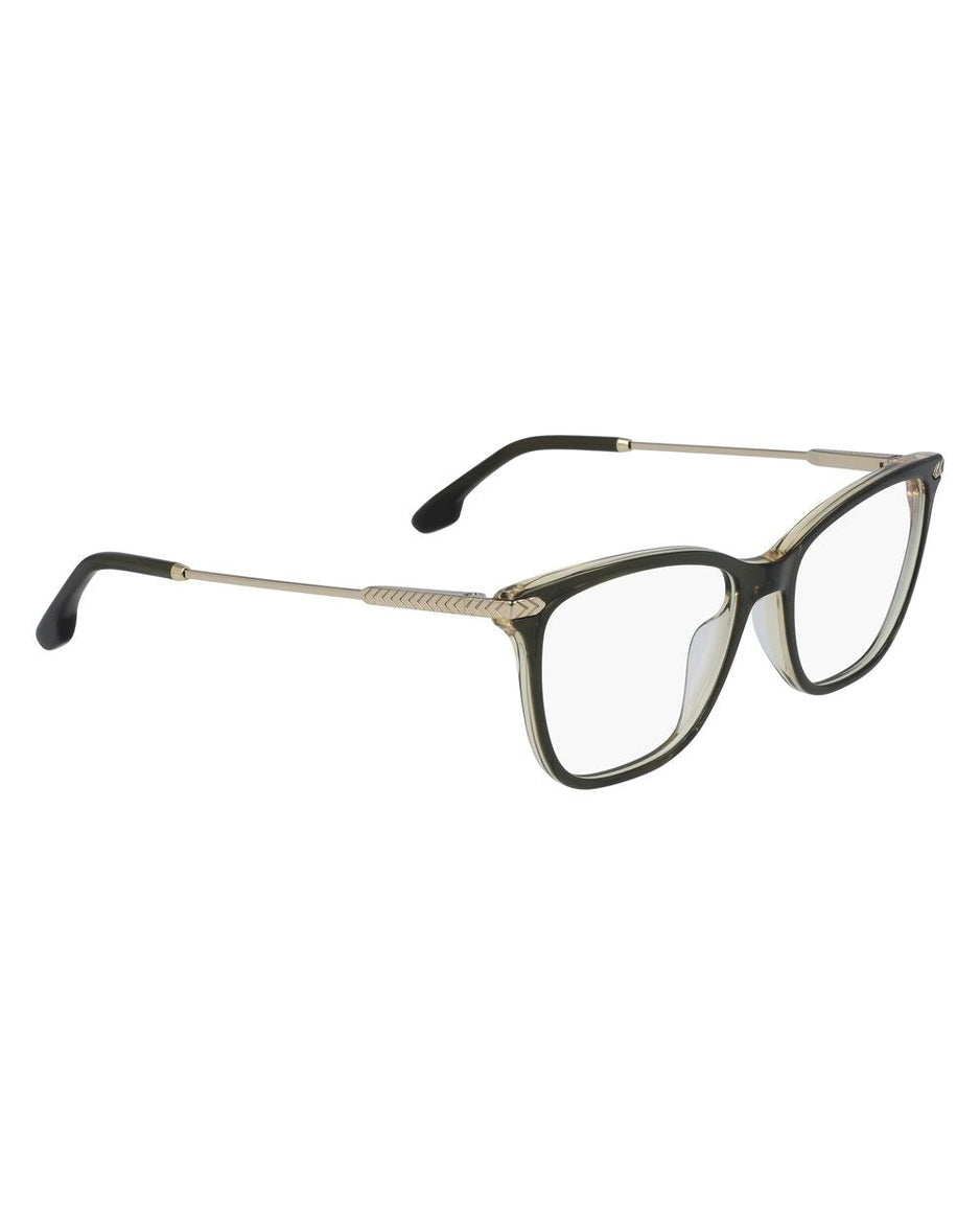 Victoria Beckham Brown Acetate Frame Eyeglasses