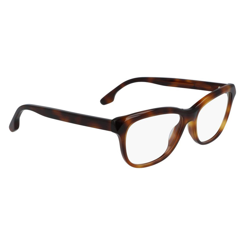 Victoria Beckham Brown Acetate Frame Eyeglasses