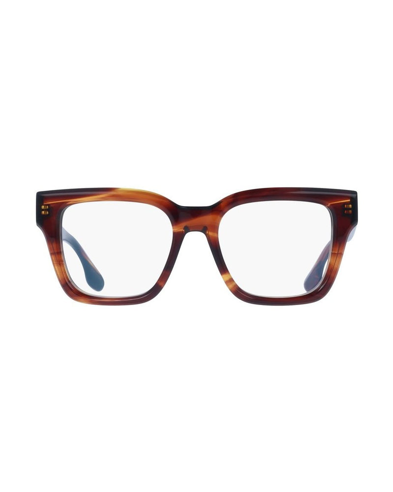 Victoria Beckham Brown Acetate Optical Frame Glam Steals