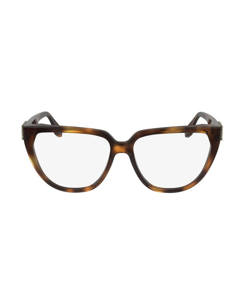 Victoria Beckham Brown Acetate Optical Frame Glam Steals