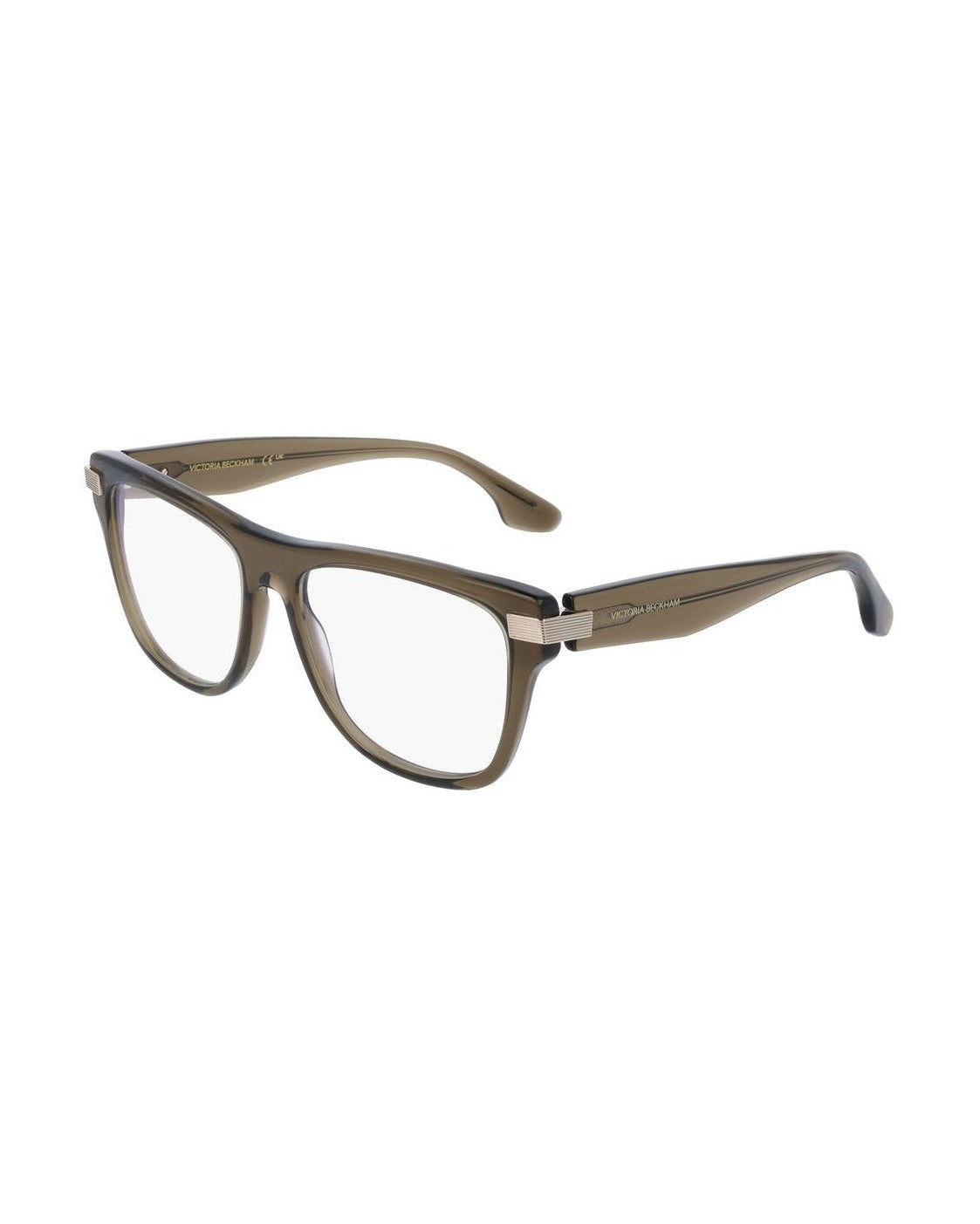 Victoria Beckham Brown Acetate Optical Frame Eyeglasses