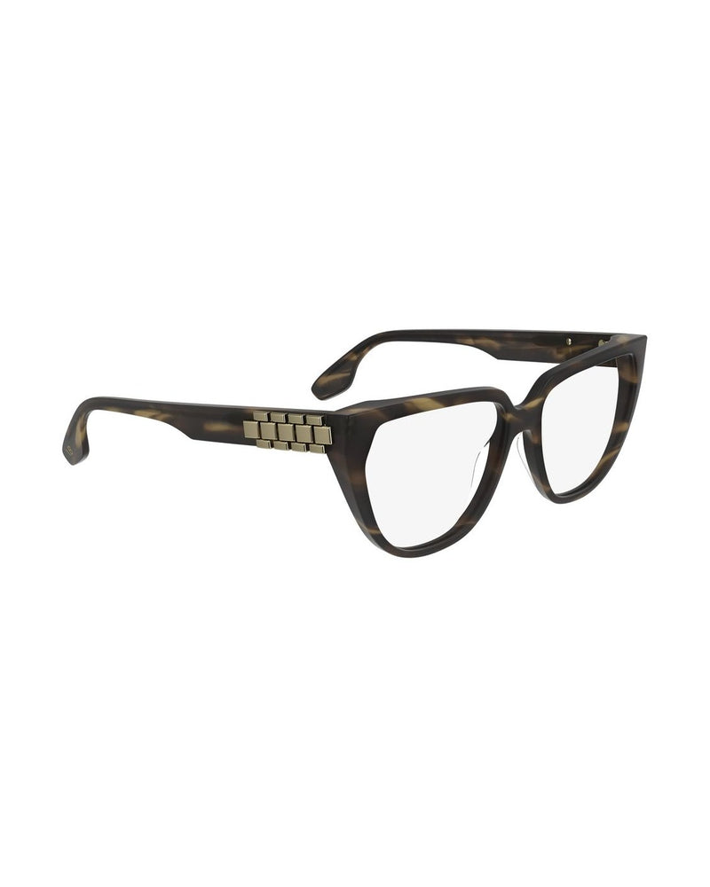 Victoria Beckham Brown Acetate Optical Frame Glam Steals