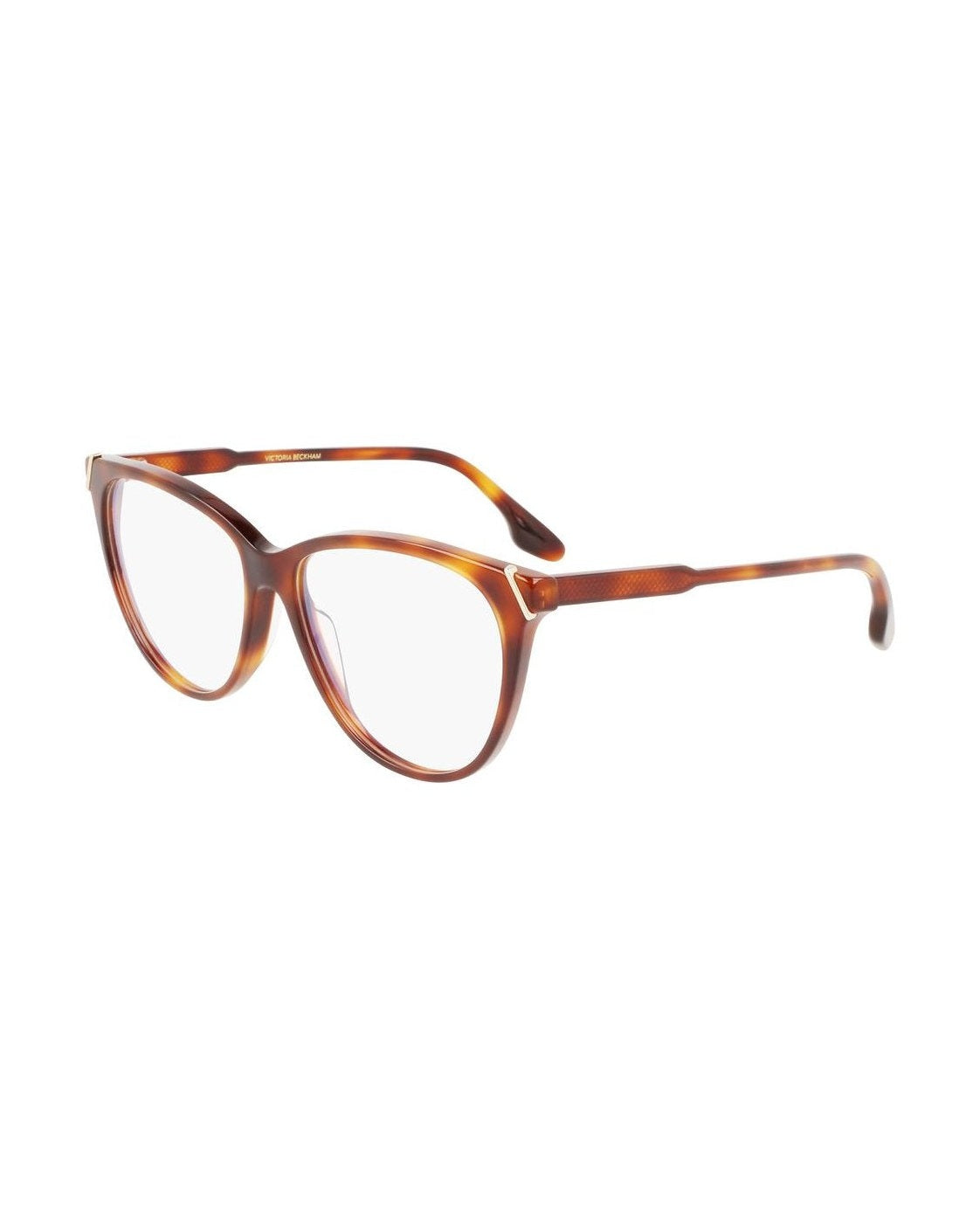 Victoria Beckham Brown Acetate Optical Frame Eyeglasses