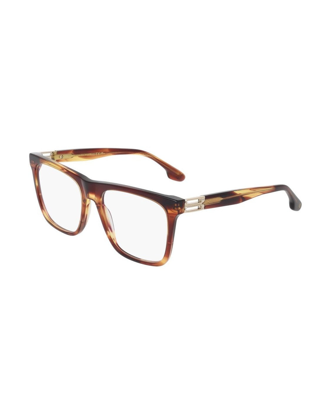 Victoria Beckham Brown Acetate Optical Frame Eyeglasses