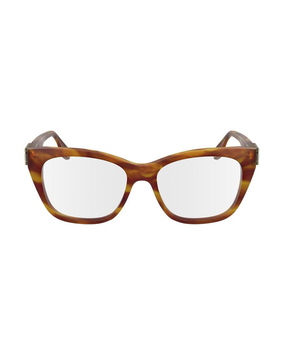 Victoria Beckham Brown Acetate Optical Frame Glam Steals
