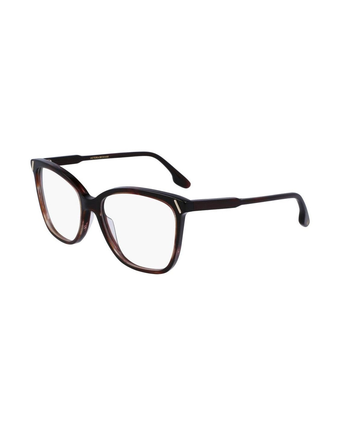 Victoria Beckham Brown Acetate Optical Frame Eyeglasses