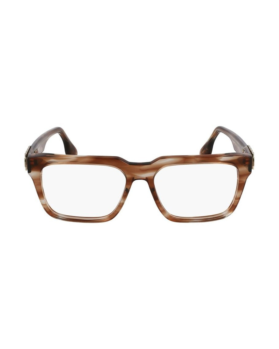 Victoria Beckham Brown Acetate Optical Frame Glam Steals