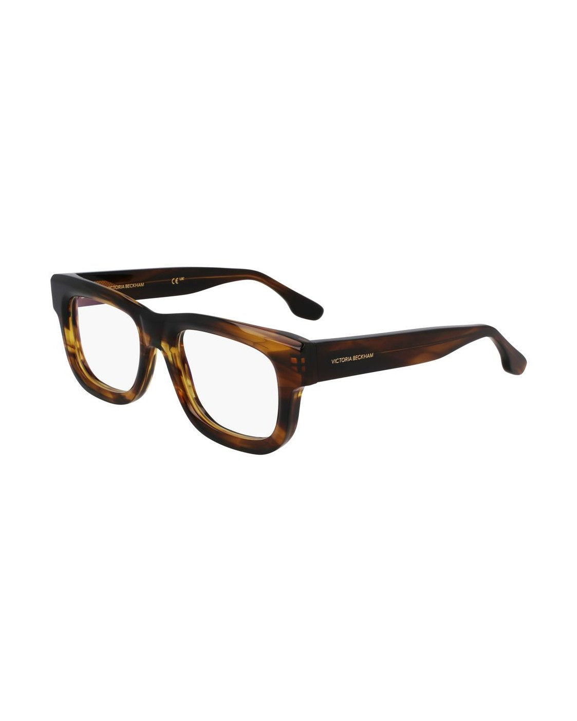 Victoria Beckham Brown Acetate Optical Frame Glam Steals