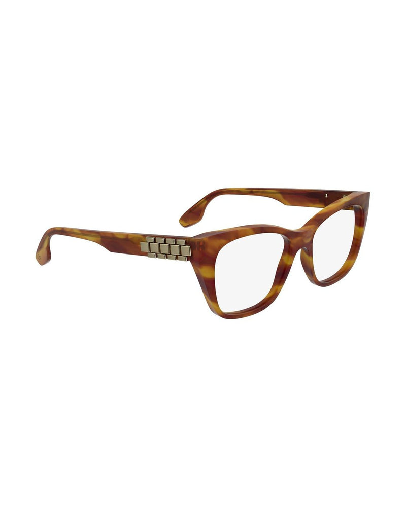 Victoria Beckham Brown Acetate Optical Frame Glam Steals