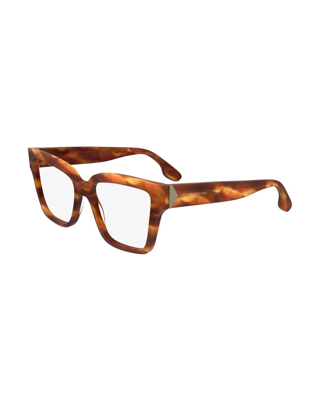 Victoria Beckham Brown Acetate Optical Frame Glam Steals