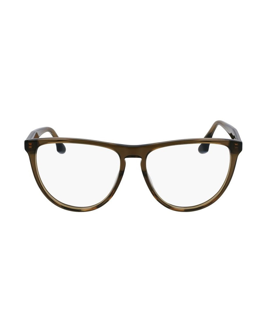 Victoria Beckham Brown Acetate Optical Frame Glam Steals