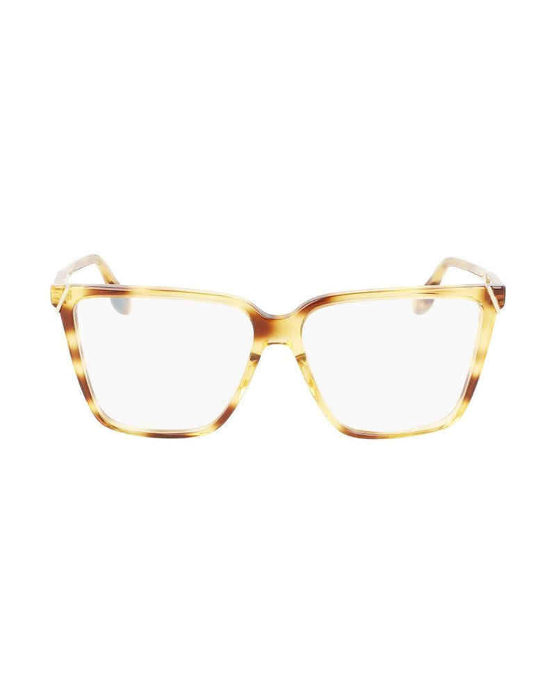 Victoria Beckham Brown Acetate Optical Frame Glam Steals