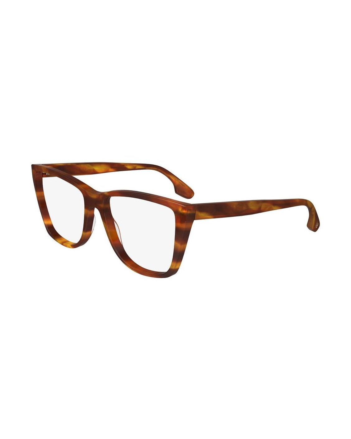 Victoria Beckham Brown Acetate Optical Frame Eyeglasses