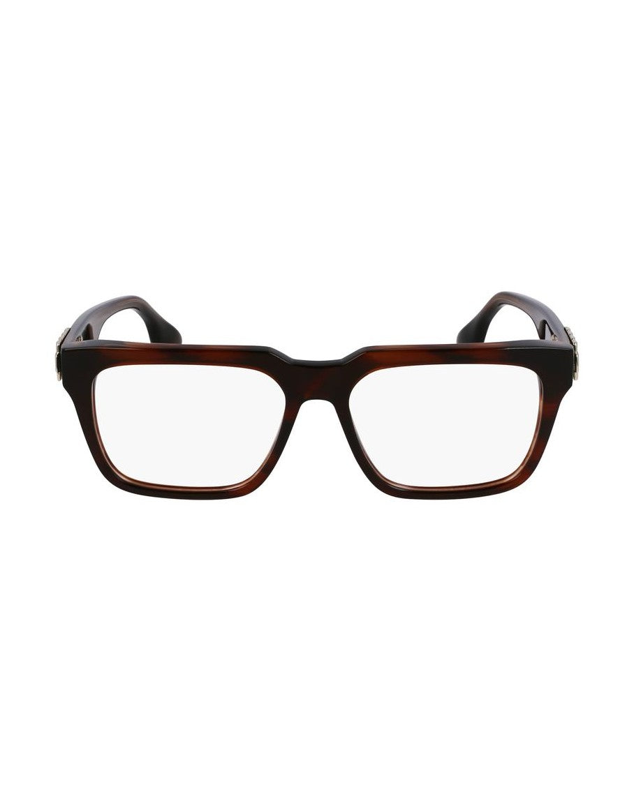 Victoria Beckham Brown Acetate Optical Frame Glam Steals