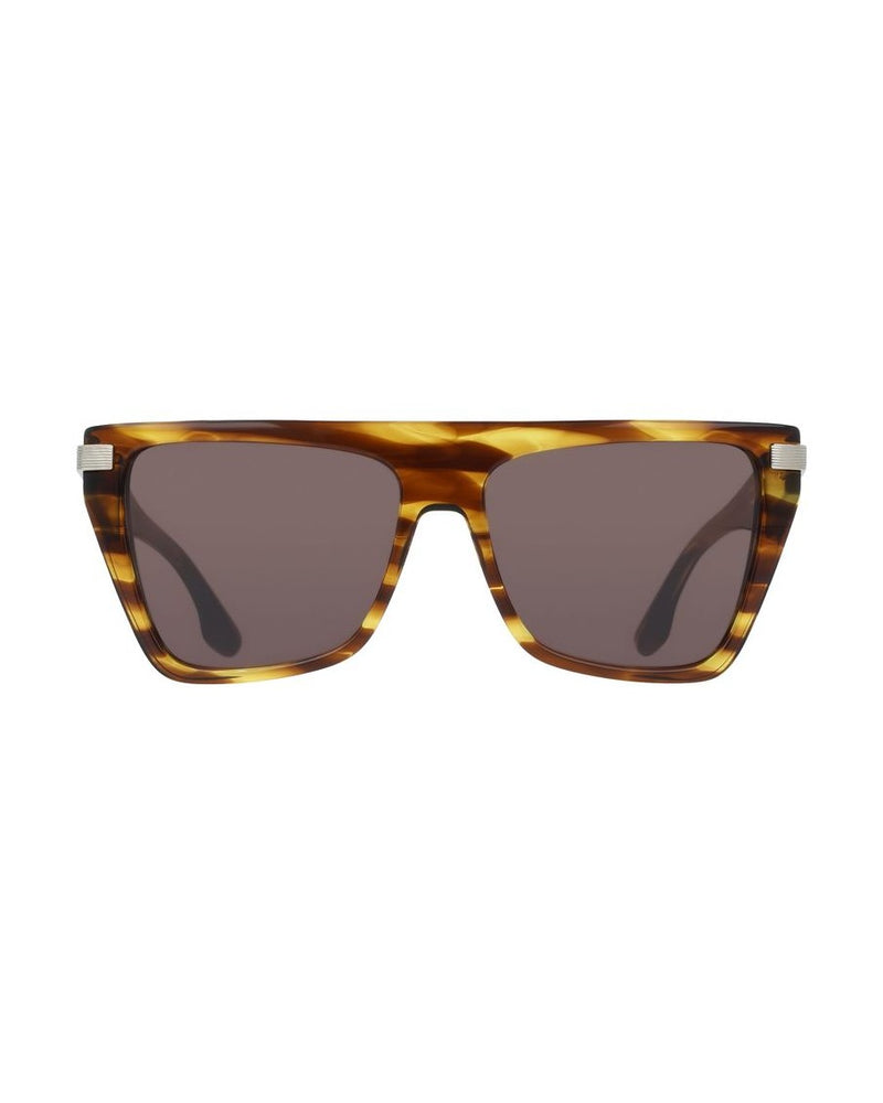 Victoria Beckham Brown Acetate Sunglasses Sunglasses